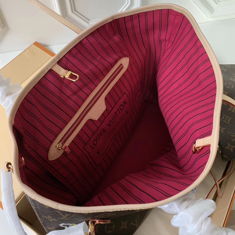 M44364 LV NEVERFULL 中號手袋 Love Locks2019情人節限定系列 LV購物袋