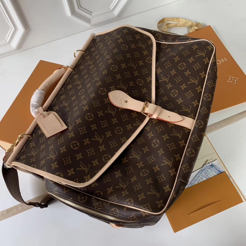 M41140 LV狩獵袋 Monogram帆布男包 LV男包 LV手提斜挎包