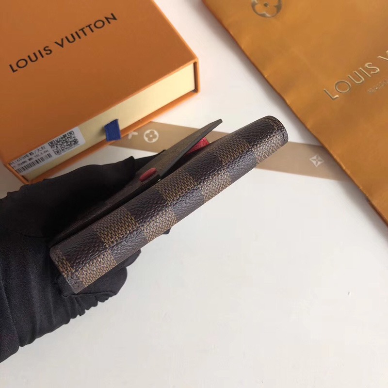 N41659 LV Victorine 錢夾 LV豆豆錢夾 LV豆豆三折錢夾 紅色