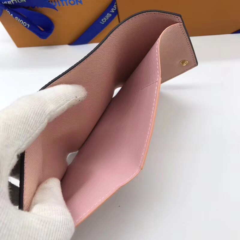 N61700 LV Victorine 錢夾 LV豆豆錢夾 LV豆豆三折錢夾 粉色