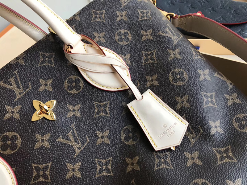 M44360 LV Flower 中號(hào)拉鏈 Tote 手袋 LV女包 單肩手提包