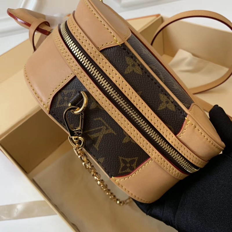 M44581 LV MINI LUGGAGE 手袋 Monogram 帆布復古女包 LV迷你箱子