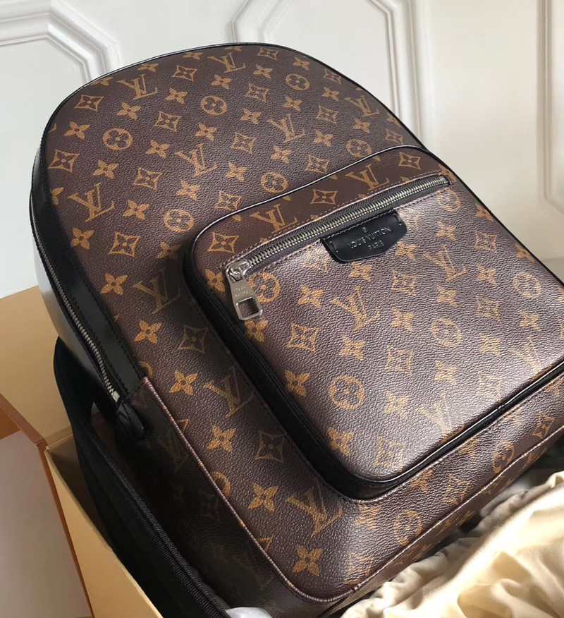 M41530 LV Josh 雙肩包 Monogram Macassar涂層帆布背包 LV雙肩包 LV背包