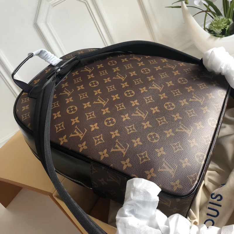 M41530 LV Josh 雙肩包 Monogram Macassar涂層帆布背包 LV雙肩包 LV背包