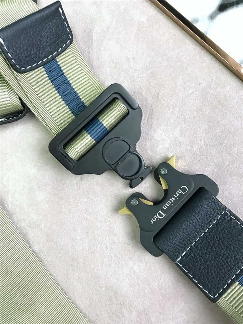 M093 Dior腰包 迪奧帆布腰包 小牛皮袖珍 迪奧腰包 黑色