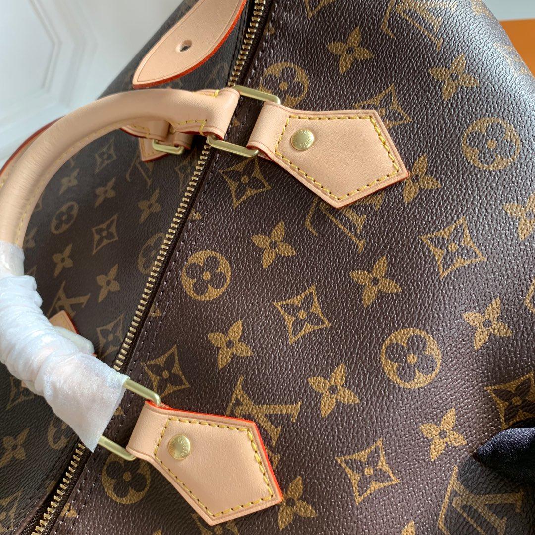 M41108 LV SPEEDY 30 手袋 Monogram 帆布老花女包 LV枕頭包