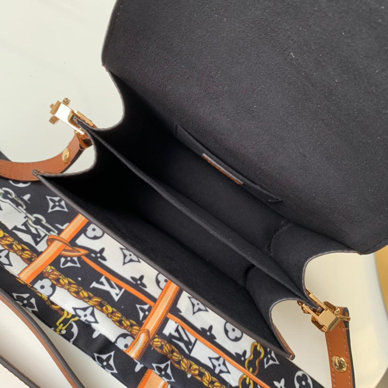 M55073 LV MINI DAUPHINE 手袋 Taurillon 牛皮單肩斜挎包