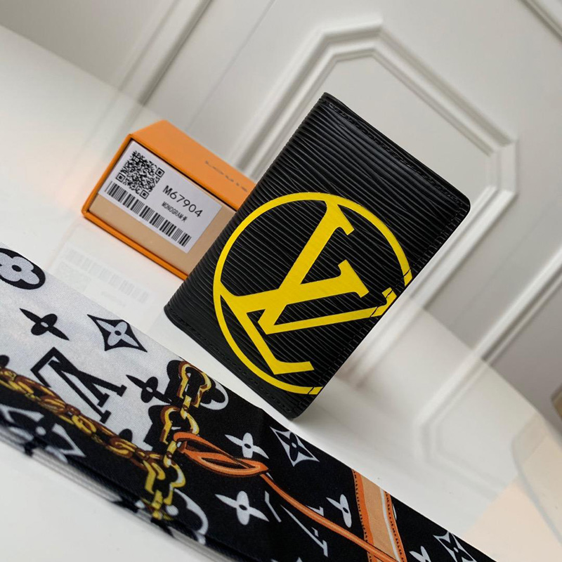 M67904 LV口袋錢夾 Epi皮革卡包 LV卡包