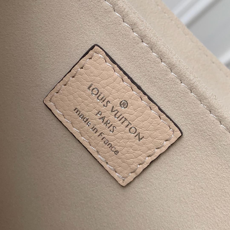 M53506 LV MyLockme 手袋 LV校園包 米白配紅色