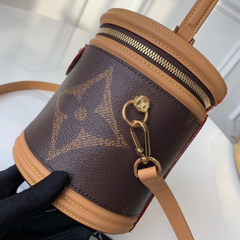 M44603 LV CANNES 手袋 Monogram 和 Monogram Reverse 涂層帆布女包