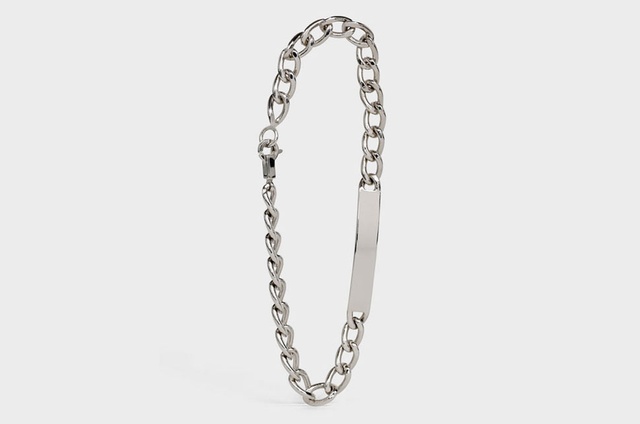 Celine銀質鏈條手鏈
