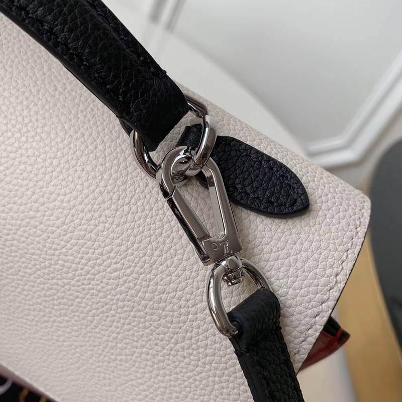 M53950 LV LOCKME EVER BB 手袋 2019 秋季新款女包 紅配白