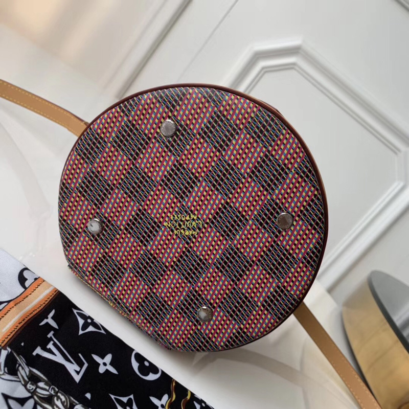 M55457 LV CANNES 手袋 LV Pop 印花化妝盒 LV圓筒包 粉色