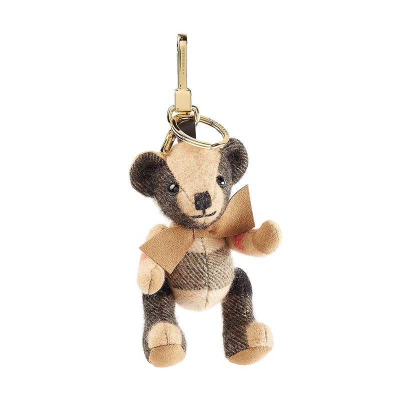 Burberry羊絨泰迪熊