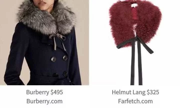 狐貍皮草衣領(lǐng)