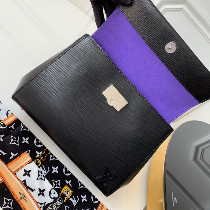 M55215 LV CLUNY BB 手袋 2019新款 Epi皮革女包 黑色