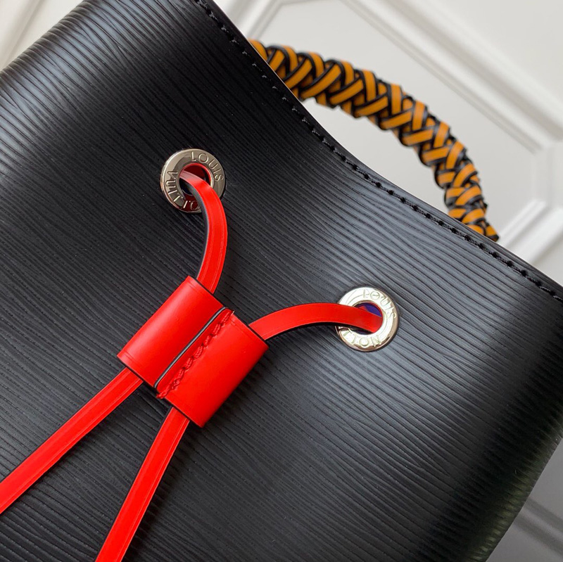 M53916 LV NEONOE 手袋 2019秋季新款Epi皮革水桶包 黑色