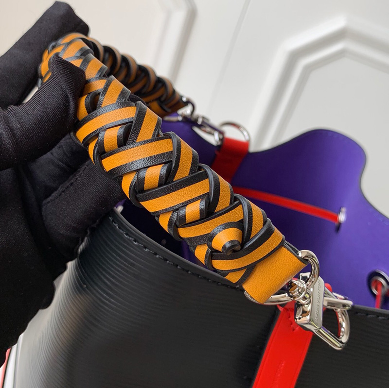 M53916 LV NEONOE 手袋 2019秋季新款Epi皮革水桶包 黑色