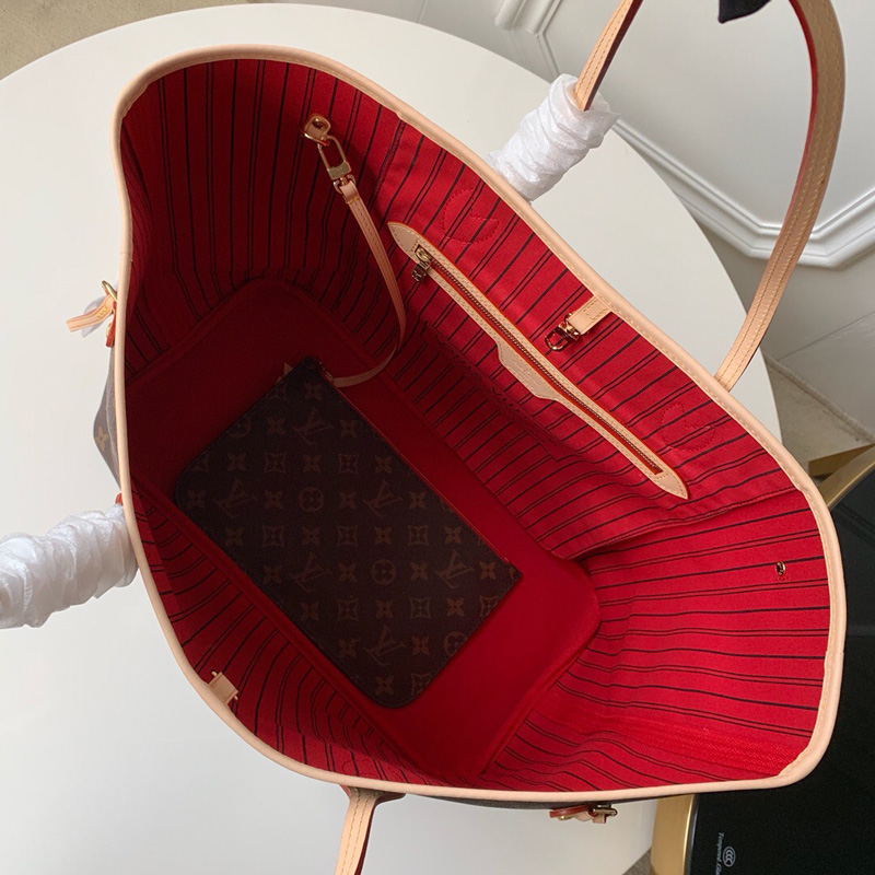 M41180 LV Neverfull 大號手袋 Monogram 經典老花女包 LV購物袋