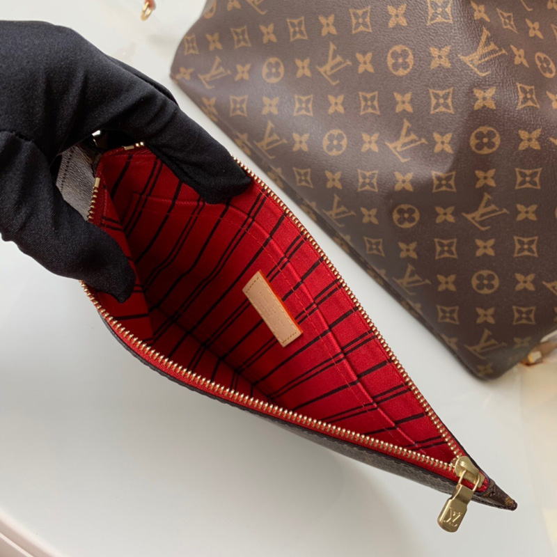 M41180 LV Neverfull 大號手袋 Monogram 經典老花女包 LV購物袋
