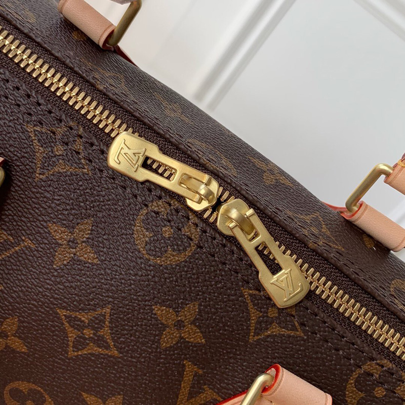 M41111 LV Speedy 35 手袋(配肩帶)Monogram 老花帆布 LV枕頭包