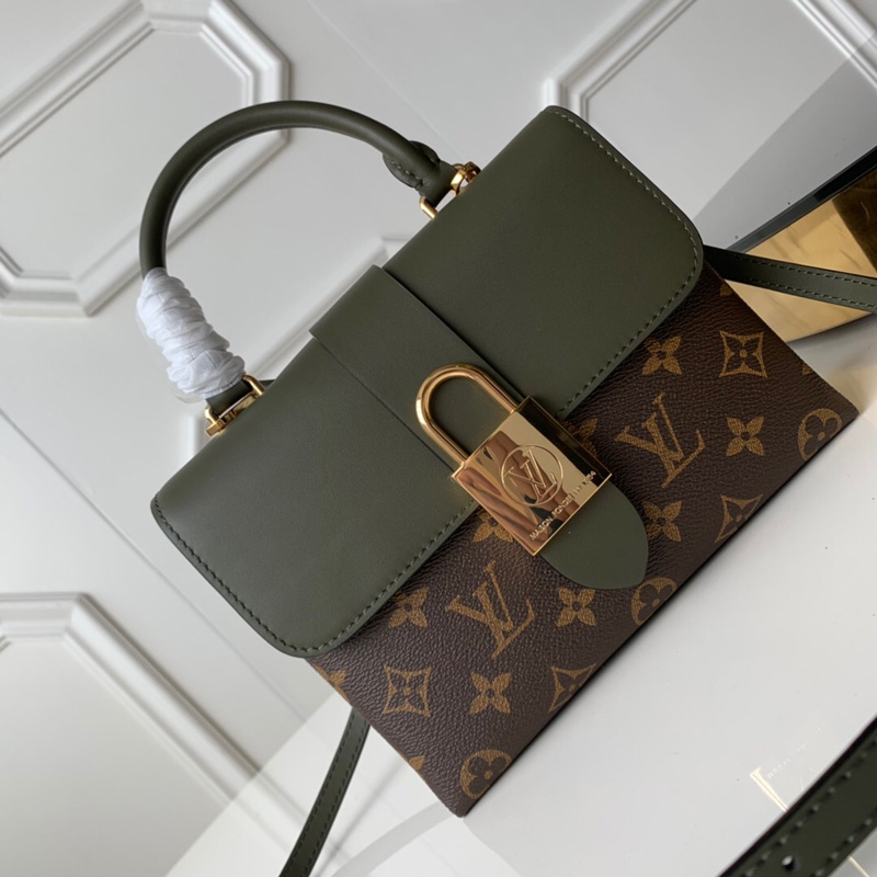 M44797 LV Locky BB 手袋 LV掛鎖包 LV單肩手提包 綠色