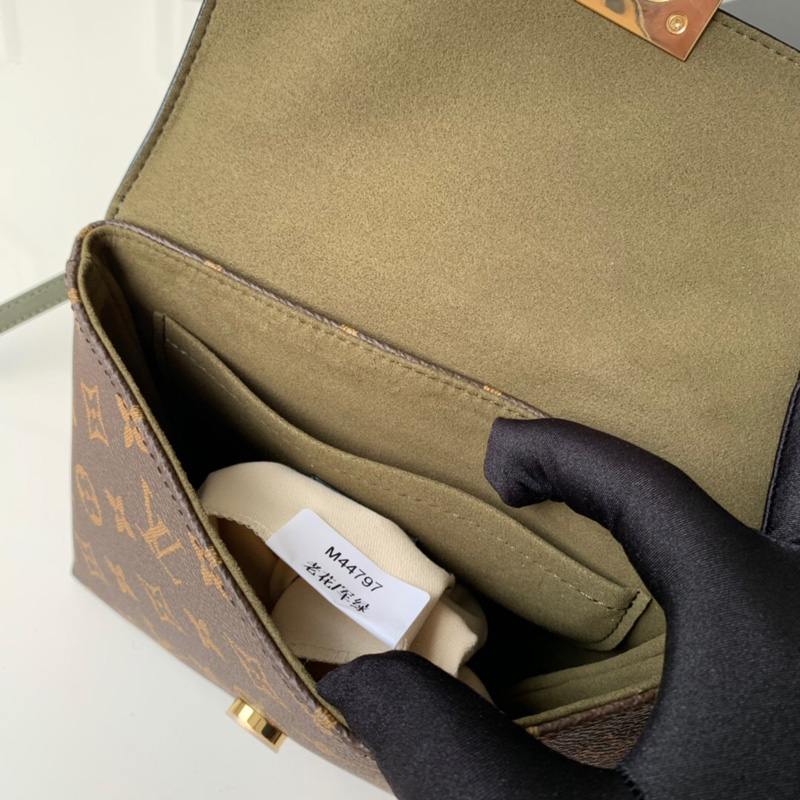 M44797 LV Locky BB 手袋 LV掛鎖包 LV單肩手提包 綠色