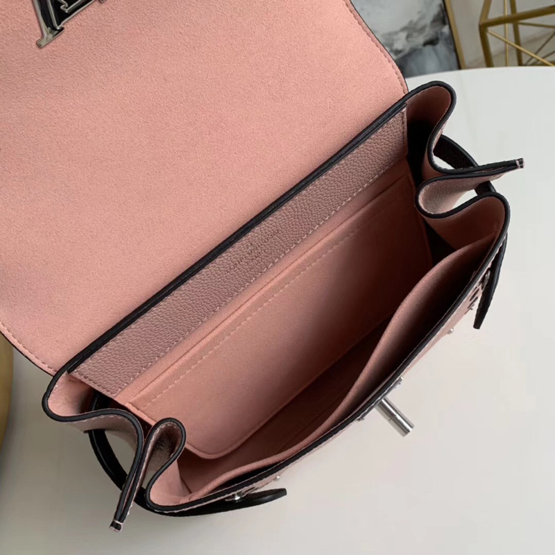 M53952 LV LOCKME EVER BB 手袋 LV小牛皮花卉手提單肩包