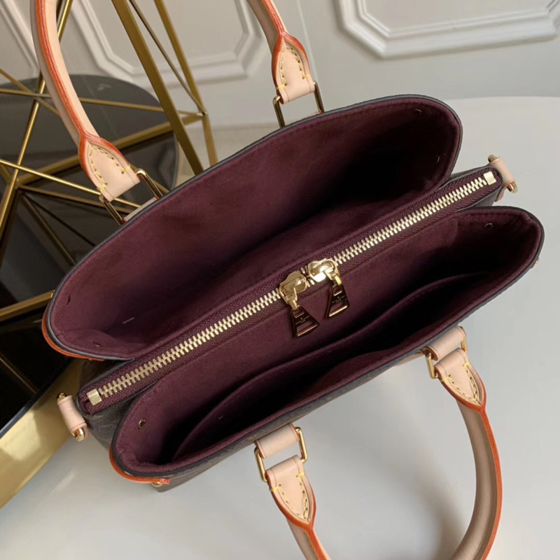 M44815 LV SOUFFLOT BB 手袋 Monogram 老花帆布女包