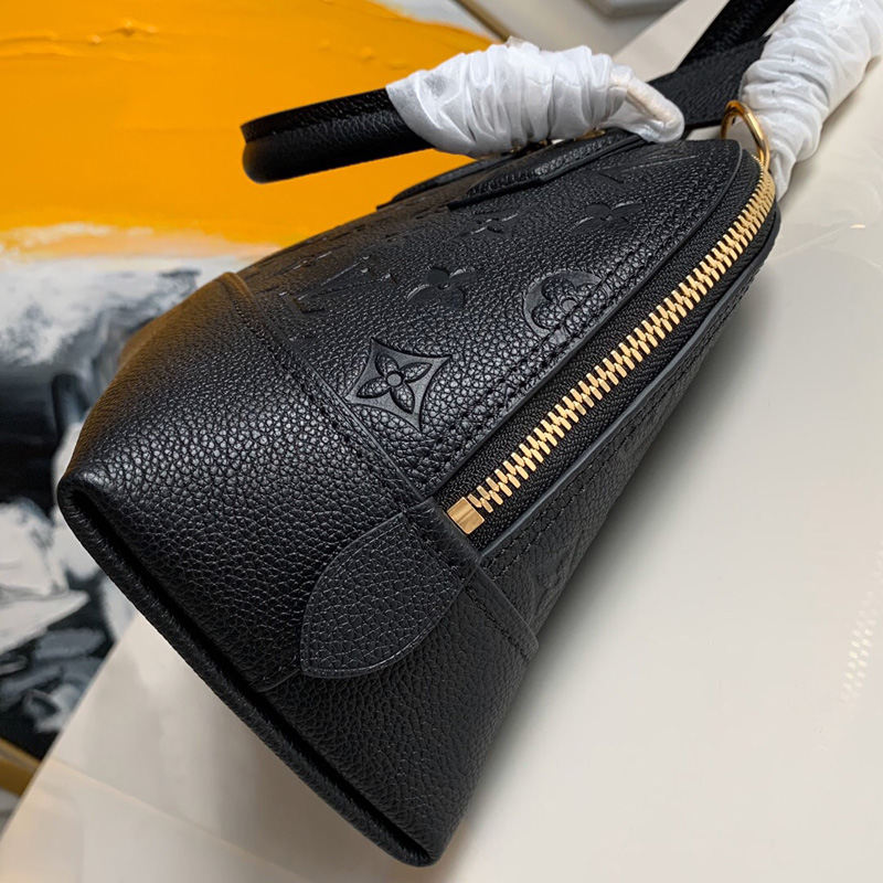 M44829 LV Neo Alma BB手袋 全皮壓花女包 LV貝殼包 黑色