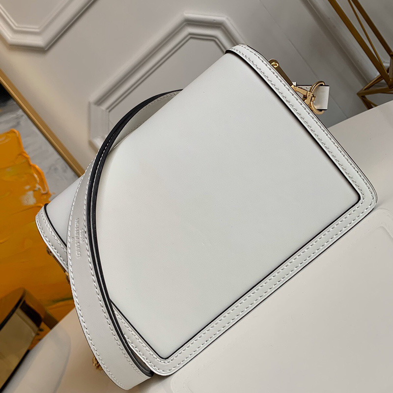 M55836 LV MINI DAUPHINE 手袋 LV蒂芙尼小牛皮女包 白色