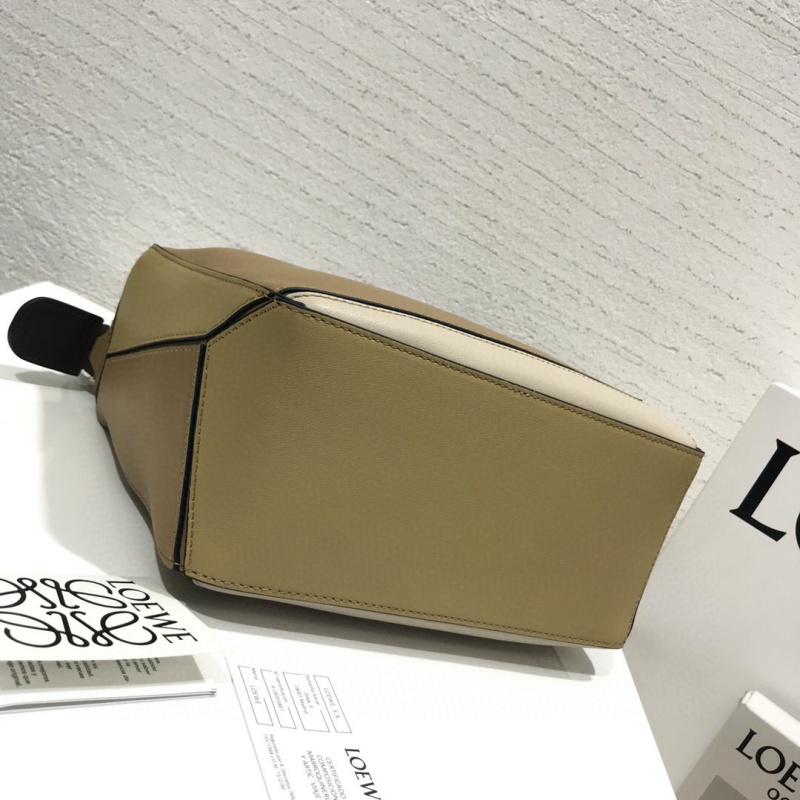 322 LOEWE羅意威 Puzzle Bag 羅意威幾何包 奶茶色