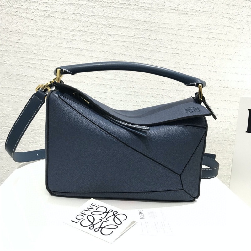 322 LOEWE羅意威 Puzzle small Bag 小號羅意威幾何包 藍色
