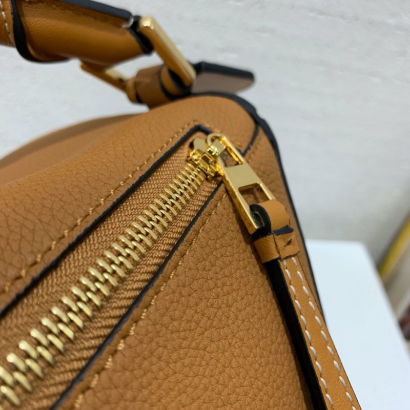 322 LOEWE羅意威 Puzzle Bag中號 羅意威幾何包 焦糖色