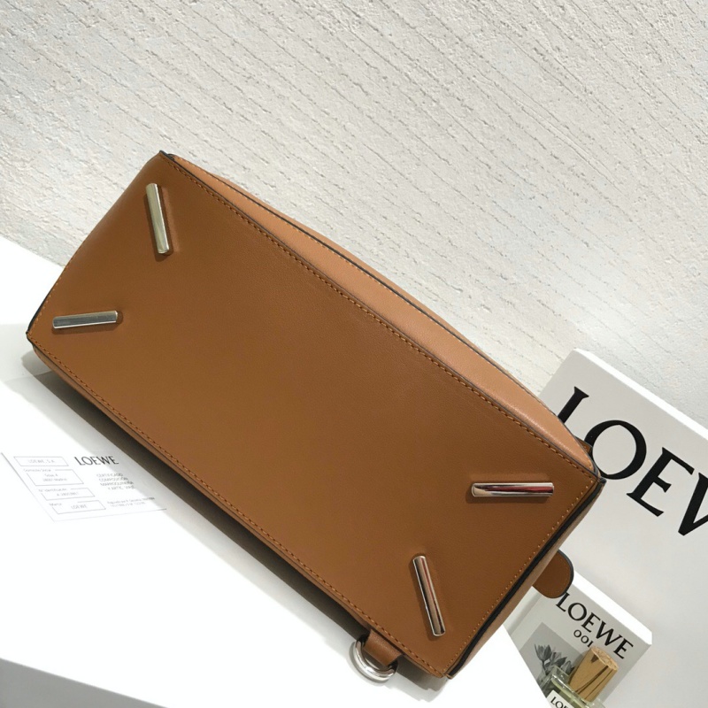 322 LOEWE羅意威 Puzzle Bag 中號羅意威幾何包 棕褐色