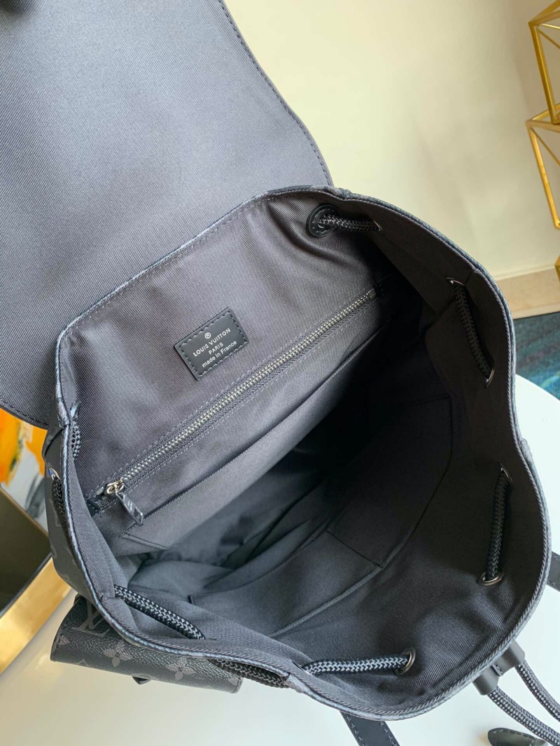 N41379 LV Christopher 小號雙肩包 LV男士背包 LV雙肩包 LV背包 黑格