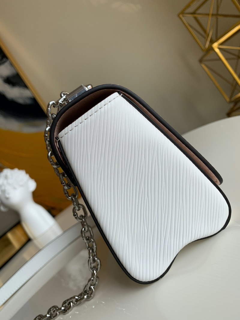 M56118 LV TWIST 迷你手袋 Eip水波紋扭鎖包 白色