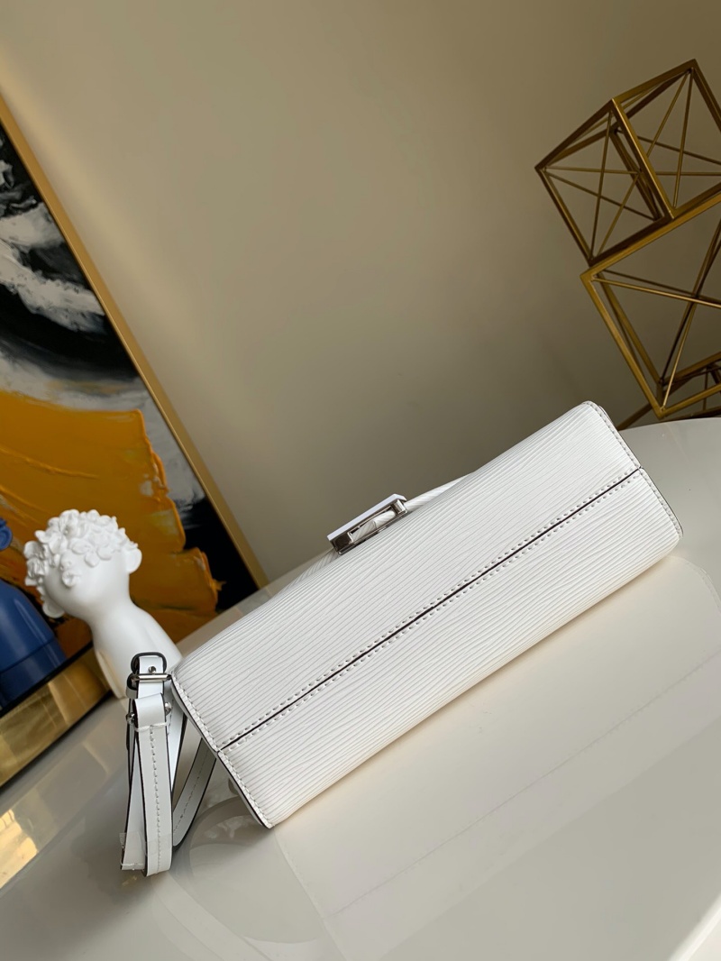 M55978 LV POCHETTE GRENELLE 手袋 Epi牛皮女包 白色