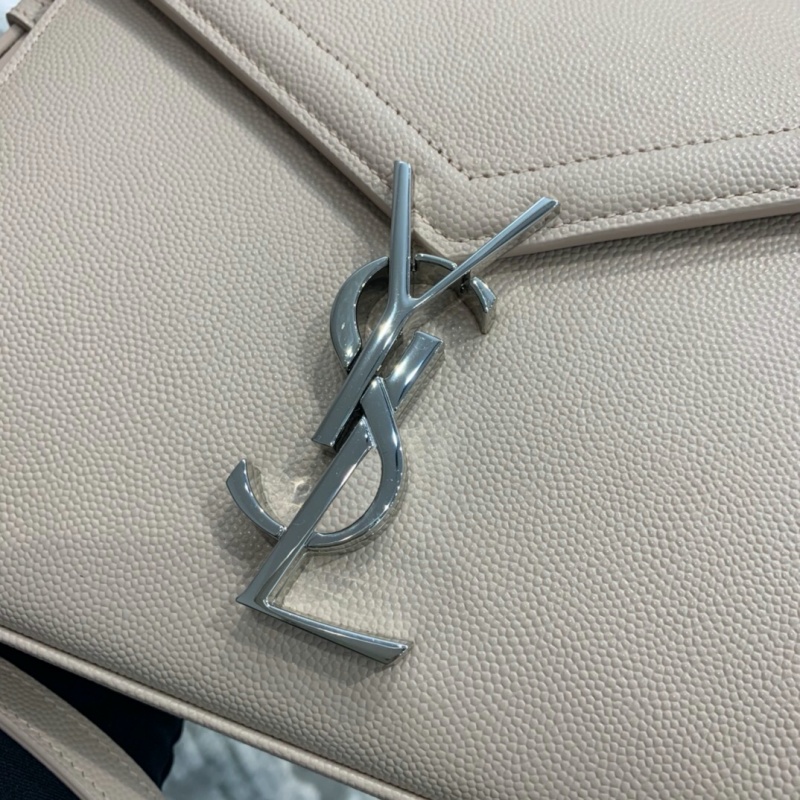 602716 YSL圣羅蘭 CASSANDRA迷你粒面壓印皮革手提包 粉色