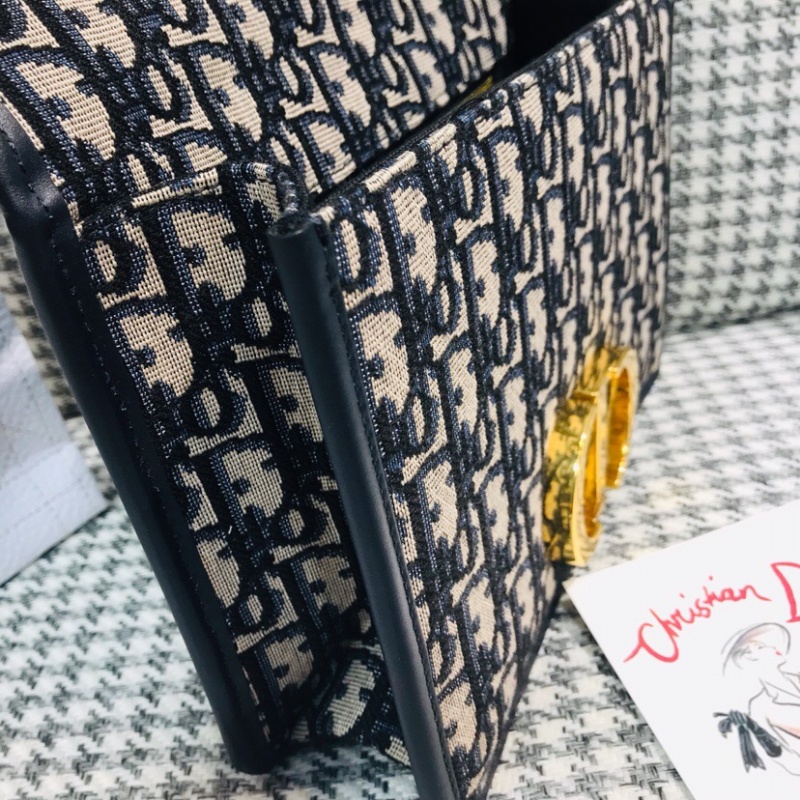 M9203UTZQ 藍(lán)色 Dior Oblique 印花 30 Montaigne 手袋 Dior蒙田包