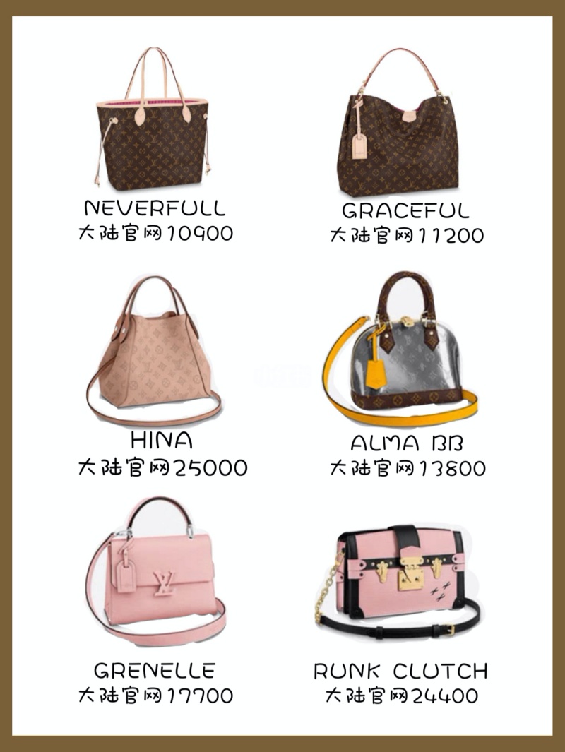 LV包包經(jīng)典入門(mén)款介紹,LV包包圖片大全及價(jià)格!