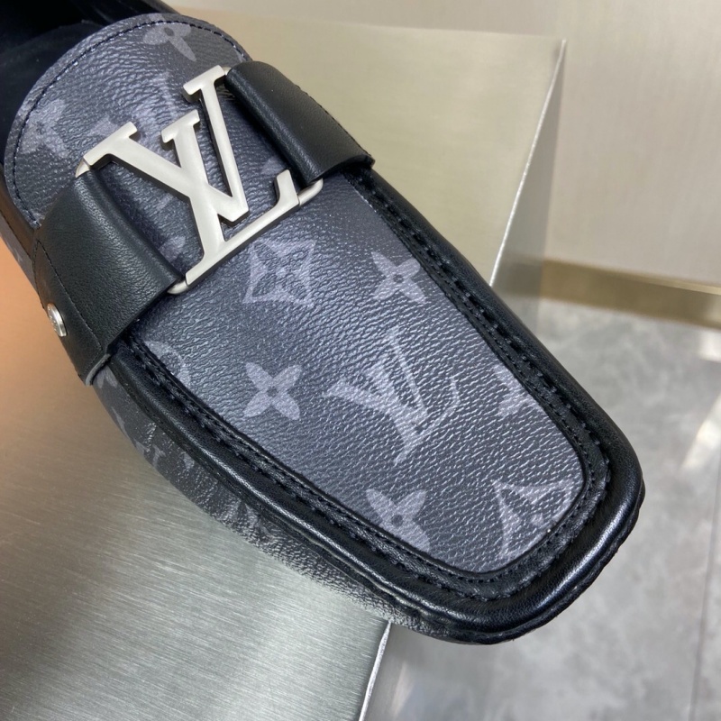 1A4OLA LV Major 便鞋 LV豆豆鞋 LV開車鞋 黑花