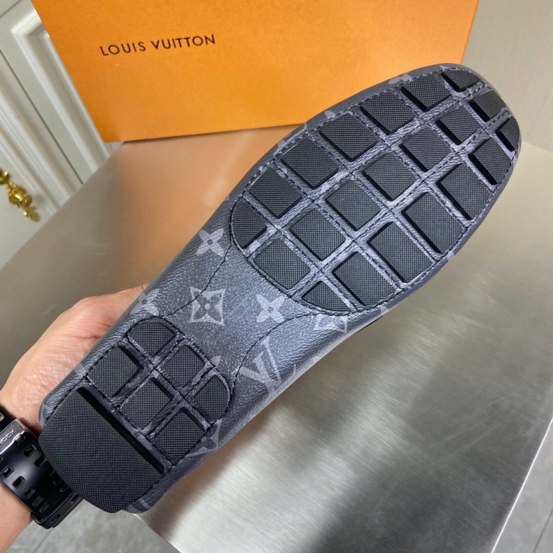 1A4OLA LV Major 便鞋 LV豆豆鞋 LV開車鞋 黑花