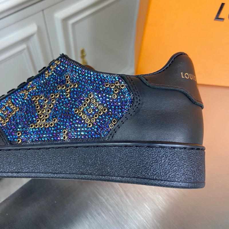 1A5HSC LV LV TRAINER 運動鞋 人造鉆石運動鞋 藍色