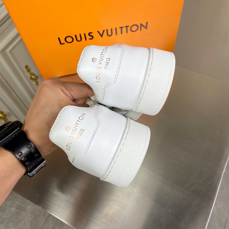 1A5HSC LV LV TRAINER 運動鞋 人造鉆石運動鞋 白色