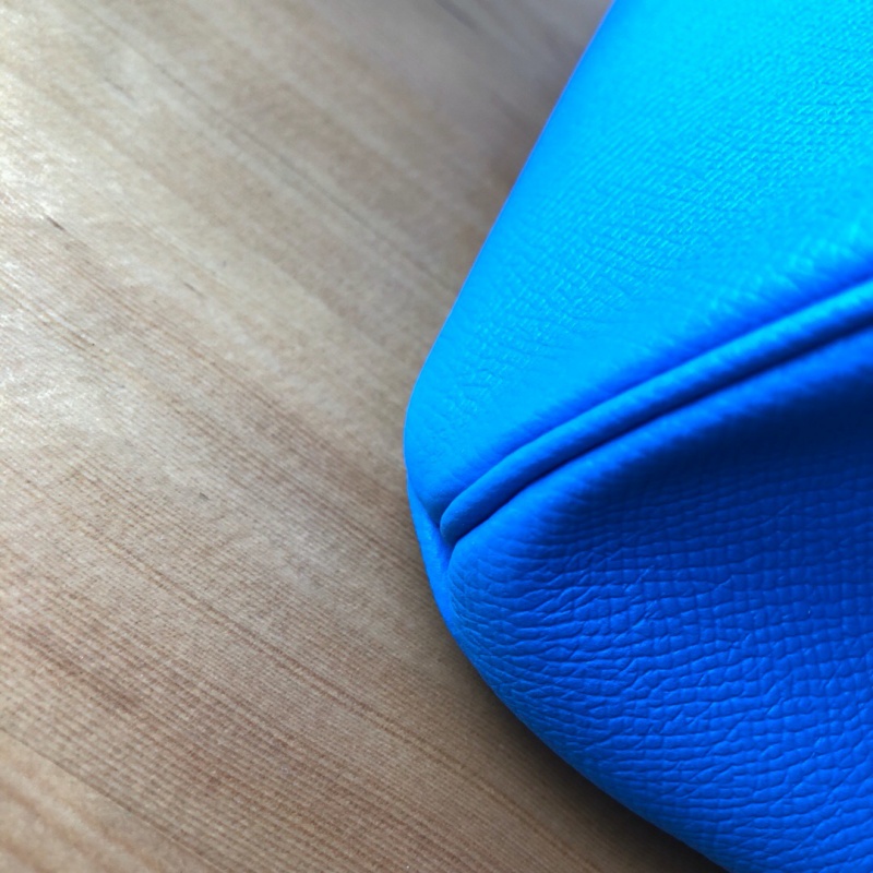 Hermes Birkin系列 愛馬仕鉑金包 純手工定制版 30cm TOGO皮 水妖藍(lán)