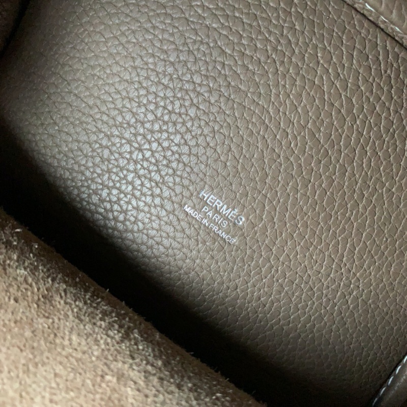 Hermes愛馬仕菜籃子 Hermes picotin18 愛馬仕水桶包 TC皮 大象灰