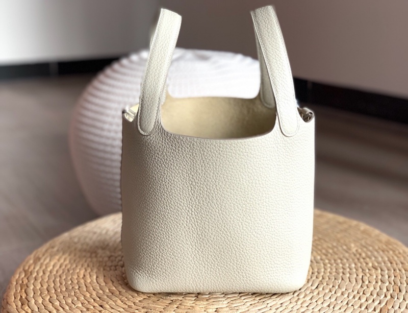 Hermes愛馬仕菜籃子 Hermes picotin18 愛馬仕水桶包 TC皮 中國紅