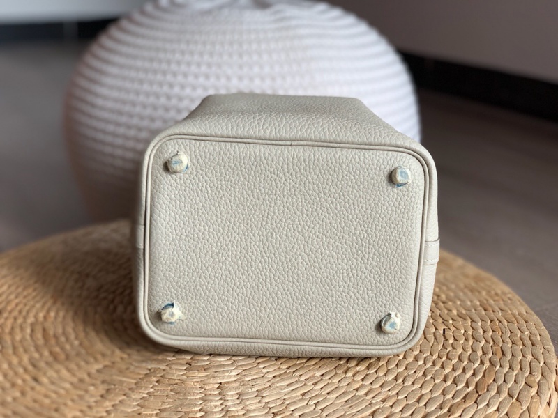 Hermes愛馬仕菜籃子 Hermes picotin18 愛馬仕水桶包 TC皮 中國紅