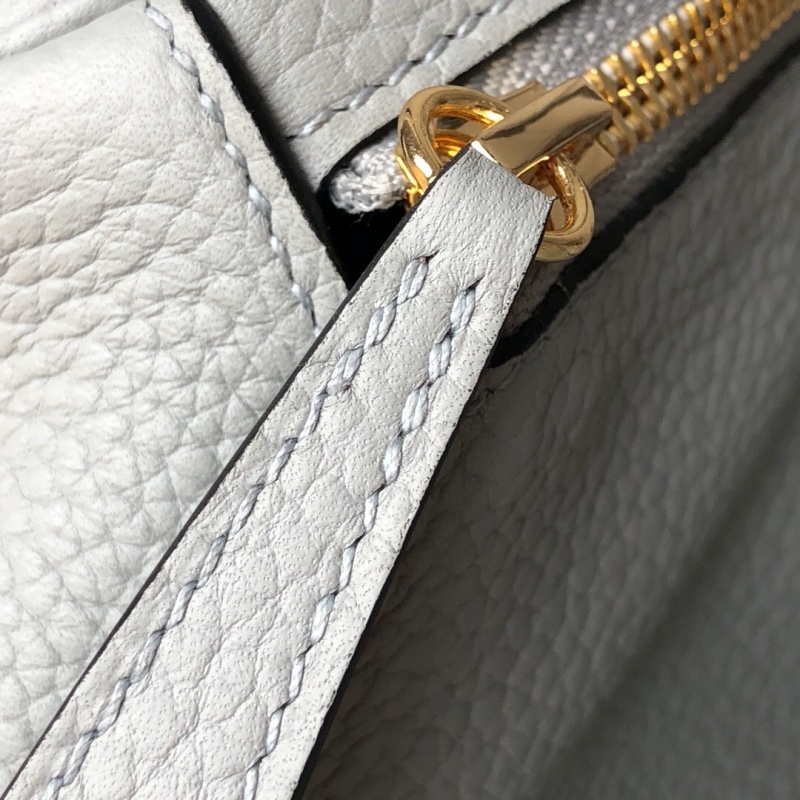 愛馬仕Hermes Lindy系列 純手工定制版 30cm TOGO皮 海鷗灰